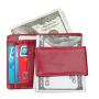 ZR681 Genuine Leather Men Card Holder RFID Wallet Coin Purse Small Vintage Wallets Blocking High Quality Wallet Customized logo