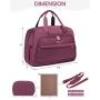 Carry on 2pc/set waterproof trendy overnight crossbody handbag lightweight Weekender outdoor travel luggage garment duffel bags
