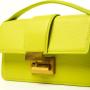 2024 Shiny Patent Green Pure Color Magnetic Buckle Shoulder Bag Popular Underarm bags Fashion Cross body Bag For Ladies