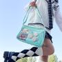 Manufacturer PU leather Clear Ita bag In Stock Pin Display Crossbody Ita Bag for Wholesale