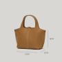 2024 Custom Leather Vintage Sling Fashion Pu Leather Women Handbags Ladies Large Capacity Tote Bag