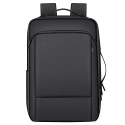Waterproof 1680 Nylon Leather Backshoulder Computer Bag Expandable Reflective Strip Laptop Backpack with Custom LOGO