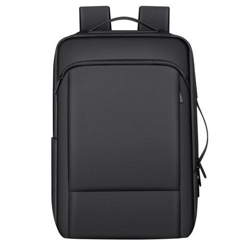 Waterproof 1680 Nylon Leather Backshoulder Computer Bag Expandable Reflective Strip Laptop Backpack with Custom LOGO