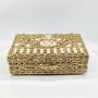 New arrival alloy diamond inlaid evening bag rhinestone purse party bags handmade crystal clutch bag for women pochette femme