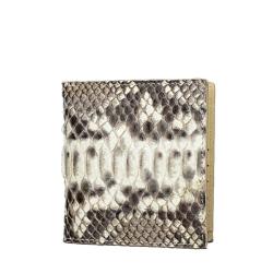 Carteiras Custom Luxury Genuine Snake skin Leather Men Women Designer Slim Short Bifold Purse Wallets Famous Brands