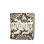 Carteiras Custom Luxury Genuine Snake skin Leather Men Women Designer Slim Short Bifold Purse Wallets Famous Brands