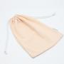 High Quality Colorful Gauze Cotton Fabric Drawstring Clothes Dust Pouch Bag Soft Cotton Shoe Packaging Shopping Bags