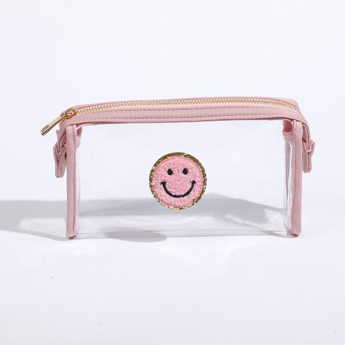 New Arrival Stock 9 Colors Wholesale Custom Designer Waterproof  PVC Clear Small Kids Candy Zipper Pouch Bag