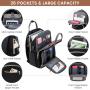 LOVEVOOK custom logo wholesale anti-theft business commute travel backpack custom 15.6in computer bag women laptop Backpack