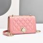 2024 New Bags for women Fashion Simple Temperament Women's Chain Shoulder Bag Portable with Single Strap for Ladies