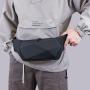 ZF088 Men Single Shoulder Diagonal Cross Bag Travel Fashion Simple Leisure Chest Bag Hard Shell Waterproof Waist Bag