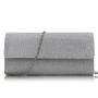 Solid color fashionable evening bag