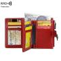 ZWY263 Daily Lightweight Vintage Women Short RFID Wallet PU Wholesale Waterproof Multi-Card Zipper Money Clip Fashion Card Case