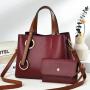 CCF533 Women's Handbags Set Lady Hand Tote Bag 2 Pieces Sac A Purse And Handbags For Women jacquard Luxury Shopping Handbags