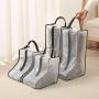 SN060 Custom Logo Shoe Storage Bag Foldable Travel Shoes Organizer Home Moisture-proof Dustproof Boots Shoes Storage Bag