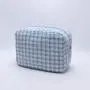 New Type 4 Sizes Stock Designer Design Baby Pink Classic Tweed Pouch Bag For Women Makeup Brush Bag Cosmetic Bags & Cases