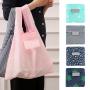 Wholesale Custom Polyester Reusable Eco-Friendly Grocery Carry Bags Foldable Shopping Bags