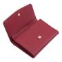 2024 Manufacturer Customized Genuine Leather Plain Ladies Zipper Wallet Blocking Credit Card Rfid