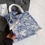 Large Capacity Tote Bag Fashion Shoulder Bag Female Instagram Mommy Bag College Class Handbag