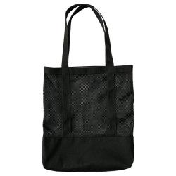 Custom Logo New Korean Style Large Spring/Summer Mesh Handbag Tote Shoulder Shopping Bag with Hollow Beach Bag