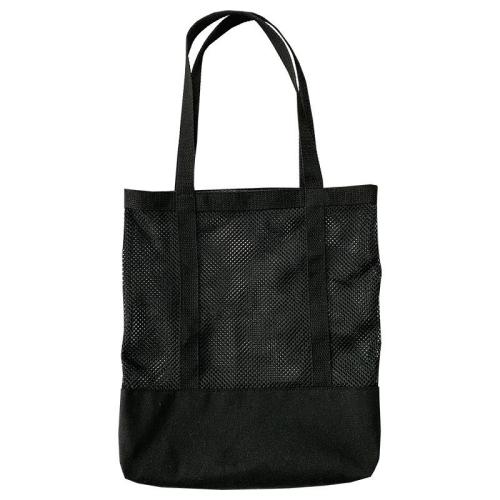 Custom Logo New Korean Style Large Spring/Summer Mesh Handbag Tote Shoulder Shopping Bag with Hollow Beach Bag