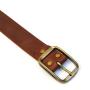 Fashion Good Quality Full Grain Leather Belt Vegetable Tan Leather Belt For Men