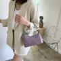 wholesale women handbags Chain Handbags designer shoulder bags Girl Pure Color Zipper Bucket Handbag