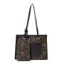 2024 Ladies Retro Tote Bag Women's Trendy Printed Shoulder Bag with Large Capacity Portable Fashion Style