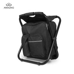 Multi-Function Folding Camping Chair Fishing Chair Cooler  Backpack with Cooler Insulated Picnic Bag