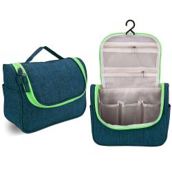 Wholesale Customized Logo Waterproof Travel Hanging Toiletry Cosmetic Organizer Bag