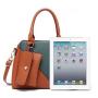 ZR379 Combination Women's Bag 2023 New Fashion Contrast Color Splicing Mother and Child Bag Handbag Single Shoulder Crossbody