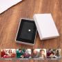 2024 Wallet Anti-Theft Brushed Pu Leather Automatic Pop-Up Rfid Coin Purse Dollar Clip Metal Card Holder