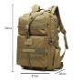 Oxford  45L Hot Selling Popular Trending Travel Camouflage Bag  Outdoor Travel Molle Expandable Mountain Tactical Backpack