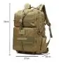 Oxford  45L Hot Selling Popular Trending Travel Camouflage Bag  Outdoor Travel Molle Expandable Mountain Tactical Backpack