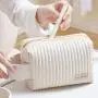 ZX072 Travel Zip Pouch Cosmetic Makeup Bag Travel Cosmetic Bag Organizer Cream Cake Pu Travel Makeup Bag Women Organizer
