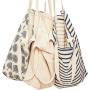 Gelory New Designer Trendy Custom Fashion Large Handle Grocery Tote Bag Reusable Cotton Grocery Shopping Tote Bags