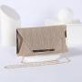 2023 New Classic Women's Sequin Pleated Envelope Bride Handbag Women's Wedding Evening Dress Bag Advanced Dinner Party Wallet