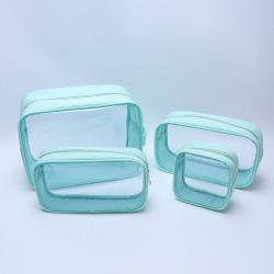 Women Men Portable Travel Kit Makeup Pouch Waterproof PVC Bag Men's Toiletry Bag Cosmetic Makeup Organizer Clear Cosmetic Bags