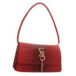 2024 Shinny Leather Shoulder Tote Bags Ladies Luxury Leather Bags Women Handbags For Girls Evening Bags