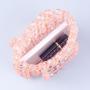 Fashionable and exquisite acrylic handmade beaded woven handbag