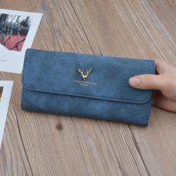 2021 new design ladies pu leather wallet wholesale fashion leather teen women trendy coin luxury wallet