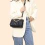 2024 new summer fashion chain bag women's shoulder crossbody bag with cover luxury women's handbags