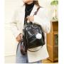 KBW148 2023 New PU Anti-theft Double Shoulder Women Backpack Multifunctional Soft Leather Large Backpack Travel Bag For Ladies