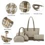 LOVEVOOK 2023 Fashion New Handbag bags High Quality Pu Leather Women's Hand bag 4 in 1 Woman Ladies Purses and Handbags set