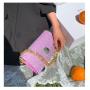 Pure Color Fashion Single Shoulder Temperament Suede Fashion Suede Shoulder Underarm Hand Bag 2023 Women Underarm Bags
