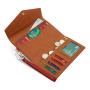 Customized Leather Cash Envelope Wallet Women Long Purse Clutch Wallet Leather Women's Long Wallet