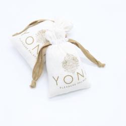 Custom Drawstring Cotton Linen Jewelry Cosmetic Gift Packaging Pouch Luxury Small Muslin Cotton Gift Bag