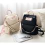 Fashion Student Simple Multifunction Travel Bag Large Capacity Oxford Waterproof School Backpacks With Zipper