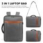LOVEVOOK 2023 custom Multi-function 3 in 1 Men's Messenger Bag Business Briefcases fit 15.6 Travel Office Laptop bags backpacks