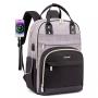 LOVEVOOK Fashion Travel Work Anti-theft Bag with Lock Backpacks Purse College School Student Bookbag Laptop Backpack for Women